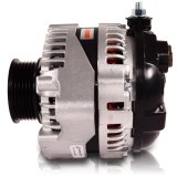 MechMan S Series Alternators for 1993-1998 SUPRA - 13546170 and Generators, Alternators, 12 V, 170 amps, Internal Regulator, Black/Natural, Serpentine Pulley, Toyota, 3.0L, Each thumbnail 2