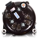 MechMan Elite Series Billet Alternators B8206370B and Generators, Alternators, 12 V, 370 amps, Black Anodized, Serpentine, Buick, Cadillac, Chevy, GMC, Hummer, Each thumbnail 2