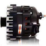 MechMan Elite Series Billet Alternators B8206370B and Generators, Alternators, 12 V, 370 amps, Black Anodized, Serpentine, Buick, Cadillac, Chevy, GMC, Hummer, Each thumbnail 3