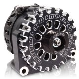 MechMan Elite Series Billet Alternators B8206370B and Generators, Alternators, 12 V, 370 amps, Black Anodized, Serpentine, Buick, Cadillac, Chevy, GMC, Hummer, Each thumbnail 6