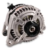 MechMan S Series Alternators for 1999-2004 GRAND CHEROKEE, 1999-2006 WRANGLER - 13777240 and Generators, Alternators, 12 V, 240 amps, Internal Regulator, Black/Natural, Serpentine Pulley, Jeep, 4.0L, Each thumbnail 4