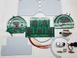 Intellitronix 1978-1982 Corvette Digital Direct-Fit Gauge Clusters for CORVETTE - DP2002B Panel, Digital, Blue, Fuel Level, Oil Pressure, Tachometer, Speedometer, Volts, Water Temperature, Chevy, Kit thumbnail 3