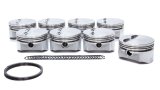 D.S.S. E Series Forged Pistons 8705-4030 Pistons, E-Series, Forged, Flat, 4.030 in. Bore, Chevy, Set of 8 thumbnail 3