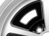 HK Aluminum Magnum Wheels 17x8 Wheel, Magnum, Aluminum, Black, Machined, in, 5 x 4 1/2 in. Bolt Circle, 4.250 in. Backspace, Each thumbnail 6