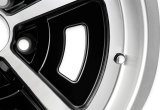 HK Aluminum Magnum Wheels 17x8 Wheel, Magnum, Aluminum, Black, Machined, in, 5 x 4 1/2 in. Bolt Circle, 4.250 in. Backspace, Each thumbnail 7