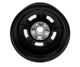 HK Aluminum Magnum Wheels 17x9 Wheel, Magnum, Aluminum, Black, Machined, in, 5 x 4 1/2 in. Bolt Circle, 5 in. Backspace, Each thumbnail 3