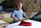 California Car Dusters 62442 Duster, 26 in. Wood Handle, 15 in. Cotton Fiber Head, Brown, Includes Storage Bag, Each thumbnail 4