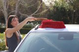 California Car Dusters 62442 Duster, 26 in. Wood Handle, 15 in. Cotton Fiber Head, Brown, Includes Storage Bag, Each thumbnail 5