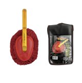 California Car Duster Dash Dusters 62449 Duster, Wedge Shaped, 12 in. Wood Handle, Brown, 3.75 in. x 5.5 in. Head, Each thumbnail 2