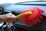 California Car Dusters 62424 Dusters, Wood Handle, Brown, 26 in. Handle/15 in. Head, 12 in. Handle/7 in. x 5 in. Head, Vinyl Bag, Pair thumbnail 8