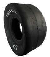 Phoenix Drag F/X Slicks 32x14-15 Tire, Slick, 32 x 14-15, Bias-Ply, F-9 Compound, Solid White Letter, Each thumbnail 2