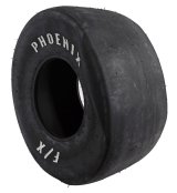 Phoenix Drag F/X Slicks 32x14.5-15 Tire, Slick, 32 x 14.50R15, Radial, F-9 Compound, Solid White Letter, Each thumbnail 2