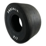 Phoenix Drag F/X Slicks 32x14-15 Tire, Slick, 32 x 14-15, Bias-Ply, F-9 Compound, Solid White Letter, Each thumbnail 1