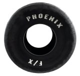 Phoenix Drag F/X Slicks 32x13.60-15 Tire, Slick, 32 x 13.60-15, Radial, F-9 Compound, Solid White Letter, Each thumbnail 1