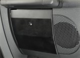 Smittybilt Vaulted Glove Boxes S/B812201 Box, Steel, Black Powdercoated, Locking, Jeep, Each thumbnail 1