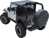 Smittybilt Standard Tops S/B93335 Soft Top, Top, Polymer Cloth, Black Diamond, Jeep, Each thumbnail 1