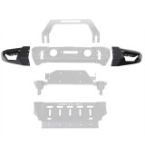 Smittybilt Stryker Modular Front Bumper Wings S/B76731 Accessories, Wings, Extension, Jeep, Pair thumbnail 9