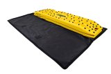 Smittybilt Element Ramps 2891 Vehicle Traction Mats, Ramps, Short, Heavy-duty, Polypropylene, Yellow, Stackable, 18.0 in. Long x 13.0 Wide, with Carry Bag, Pair thumbnail 2