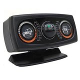 Smittybilt Clinometer II Gauges S/B791006 Clinometer/Compass, Dash Mount, Each thumbnail 1