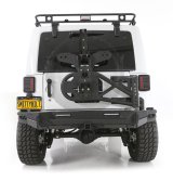 Smittybilt SRC Gen2 Bumpers S/B76614 Bumper, Gen2, Fabricated, Steel, Black Powdercoated, Receiver Hitch, Rear, Jeep, Each thumbnail 2