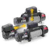 9,500 lbs. Smittybilt Gen2 XRC Winch S/B97495 Winch, lbs., Gen 2 XRC, 12 V, Roller Fairlead, Power In/Out, 5/16 in. Cable, 12 ft. Remote, Each thumbnail 5