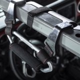 Smittybilt Roll Bar Accessories S/B779311 Powder Coated Aluminum Handle That Can Be Mounted Using Factory Points , Black and Silver. Sold As A Pair. thumbnail 2
