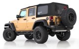 Smittybilt Bowless Combo Tops S/B9083235 Soft Top, Top, Polymer Cloth, Black Diamond, Tinted Windows, Jeep, For Existing Soft Tops, Each thumbnail 5