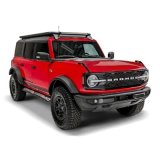 Smittybilt Apollo Slider Steps 78734 Nerf Bars and Truck Steps, Apollo, Rock Steps, 1 in. Steel Tube, Black Powdercoat, Textured Finish, Direct Fit, Ford, Pair thumbnail 2