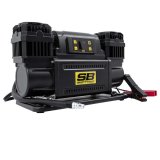 Smittybilt Air Compressors 2782 Compressor, General Use, Dual Head, 12V, 40 psi Maximum, 10.6 cfm, 26 ft. Hose, Auto Shutoff, 7 ft. Power Cord, with Carry Bag, Each thumbnail 1