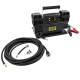 Smittybilt Air Compressors 2782 Compressor, General Use, Dual Head, 12V, 40 psi Maximum, 10.6 cfm, 26 ft. Hose, Auto Shutoff, 7 ft. Power Cord, with Carry Bag, Each thumbnail 4