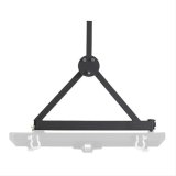 Smittybilt SRC Classic Tire Carriers S/B76651-02 Spare Carrier, Carrier Only, Classic, Rear Bumper Location, Steel, Black Powdercoated, Jeep, Each thumbnail 1