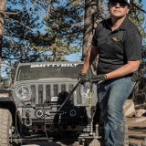 Smittybilt Delta Series Winch Hooks S/B99018 Hook, Replacement Hook, Black, Clasp, Each thumbnail 1