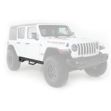 Smittybilt Nerf Steps S/BJ1866 Step Bars, Steps, Steel, Textured Black, Jeep, Wrangler, Pair thumbnail 2