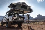 Smittybilt Overlander Gen 2 Rooftop Tents S/B2683 Vehicle Tents, GEN2 Tent, XL, Roof Top Tent, For Up To 4 People, Aluminum Frame, Polyester Shell, Gray, Each thumbnail 5