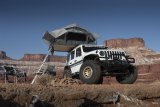 Smittybilt Overlander Gen 2 Rooftop Tents SB2583 Vehicle Tents, GEN2 Tent, Roof Top Tent, For Up To 3 People, Aluminum Frame, Polyester Shell, Gray, Each thumbnail 5