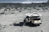Smittybilt Overlander Gen 2 Rooftop Tents SB2583 Vehicle Tents, GEN2 Tent, Roof Top Tent, For Up To 3 People, Aluminum Frame, Polyester Shell, Gray, Each thumbnail 8