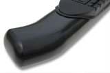 Raptor Series 5 in. Cab Length OE-Style Curved Oval Tube Side Step Bars 1601-0313B Nerf Bars, 5" OE Style Oval, Black E-Coated, 07-17Silverado/Sierra1500/2500/3500 EXT. Cab/Double thumbnail 3