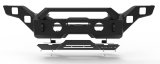 Raptor Series Magnum RT Front Bumpers for 2020-2022 GLADIATOR, 2018-2022 WRANGLER - FBM36JPN-RT Bumper, RT, Full Length Front, Fabricated, Steel, Black Textured Powdercoated, Winch Ready, Jeep, Each thumbnail 2