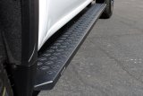 Raptor Series 6.5 in. Sawtooth Slide Track Running Boards for 2007-2021 TUNDRA - 2104-0132BT Boards, Track, Aluminum, Black, Toyota, Pair thumbnail 2