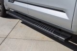 Raptor Series 6 in. OEM-Style Slide Track Oval Running Boards for 2022-2025 TUNDRA - 1704-0142BT Boards, Tread Step, OEM-Style, Aluminum, Black, Textured, Crew Cab, Toyota, Pair thumbnail 3