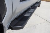 Raptor Series 6 in. OEM-Style Slide Track Oval Running Boards for 2022-2025 TUNDRA - 1704-0142BT Boards, Tread Step, OEM-Style, Aluminum, Black, Textured, Crew Cab, Toyota, Pair thumbnail 6