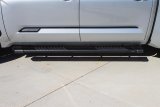 Raptor Series 6 in. OEM-Style Slide Track Oval Running Boards for 2022-2025 TUNDRA - 1704-0142BT Boards, Tread Step, OEM-Style, Aluminum, Black, Textured, Crew Cab, Toyota, Pair thumbnail 7