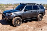 Raptor Series 5 in. Slide Track Oval Running Boards for 2022-2025 TUNDRA - 2004-0133BT Boards, Tread Step, Aluminum, Black, Textured, Extended Cab, Toyota, Pair thumbnail 2