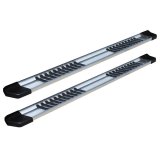 Raptor Series 6 in. OEM-Style Aluminum Running Boards 1701-0174 Boards, OEM-Style, Aluminum, Natural, Extended Cab, Chevrolet, GMC, Pair thumbnail 1