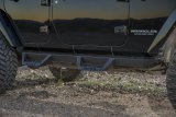 Raptor Series - Running Boards, Nerf Bars and Rock Sliders for 2007-2017 WRANGLER, 2018 WRANGLER JK RTS71JP RT Steps Black Textured 07-18 Jeep Wrangler Unlimited 4 Door Black Cab Length RT Steps thumbnail 2
