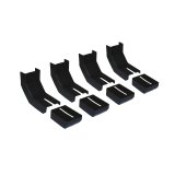 Raptor Series Running Board Components RB-BKC4 Bracket Covers Black Thermoplastic Rubber - Trimming Required for Custom Fit. To confirm compatibility, please see link under Mount Styl thumbnail 1