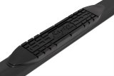 Raptor Series 5 in. Cab Length OE-Style Curved Oval Tube Side Step Bars for 2007-2017 WRANGLER, 2018 WRANGLER JK - 1608-0375BT Bars, OE Style Tube, Steel, Black Textured, Jeep, Pair thumbnail 3