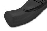 Raptor Series 5 in. Cab Length OE-Style Curved Oval Tube Side Step Bars for 2007-2017 WRANGLER, 2018 WRANGLER JK - 1608-0375BT Bars, OE Style Tube, Steel, Black Textured, Jeep, Pair thumbnail 4
