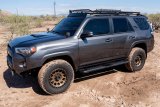 Raptor Series 6 in. OEM-Style Slide Track Oval Running Boards for 2022-2025 TUNDRA - 1704-0133BT Boards, Tread Step, OEM-Style, Aluminum, Black, Textured, Extended Cab, Toyota, Pair thumbnail 3