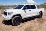 Raptor Series 6 in. OEM-Style Slide Track Oval Running Boards for 2022-2025 TUNDRA - 1704-0133BT Boards, Tread Step, OEM-Style, Aluminum, Black, Textured, Extended Cab, Toyota, Pair thumbnail 5